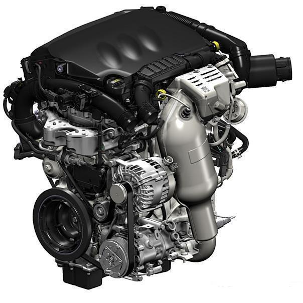 Neue 3-Zylinder-Turbobenziner ab 2014 - Peugeot 1.2 l e-THP um bis zu 18 Prozent sparsamer. Start im Peugeot 208 und 308 mit 110 und 130 PS.